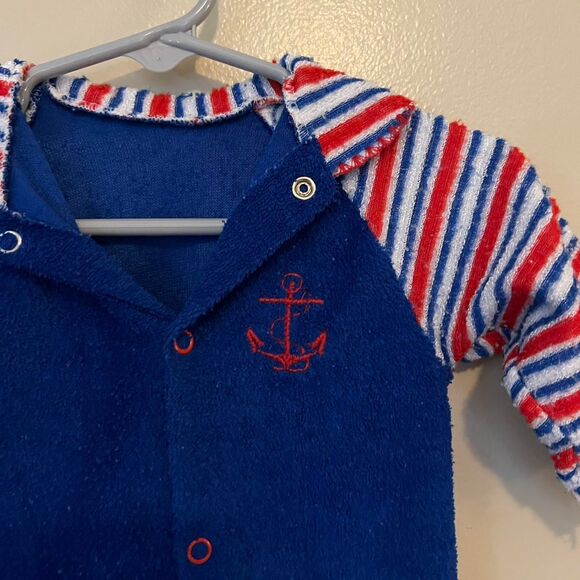 Vintage Anchor Onesie, approximately 9m - maybe 6? - Picture 2 of 6